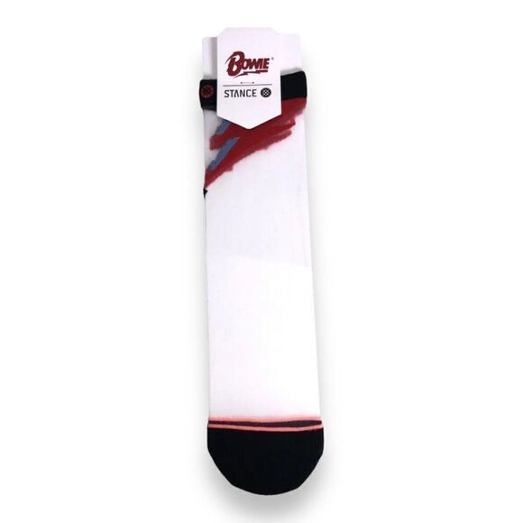 Stance David Bowie Rebel Rebel Sheer Ankle Socks Limited Edition RARE NWT - Picture 1 of 4